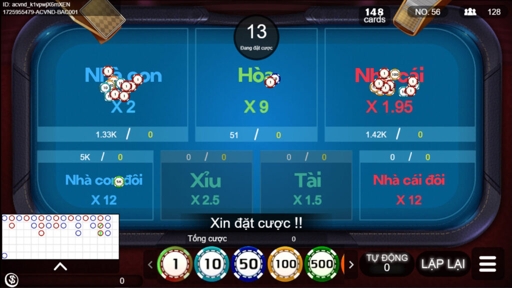 game bài Baccarat tại Kingfun